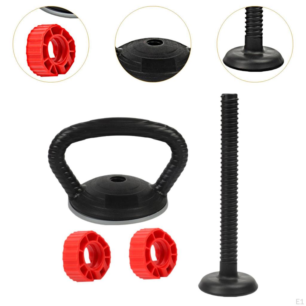 Adjustable Kettlebell Handle Converter for Dumbbell to Weight Plates