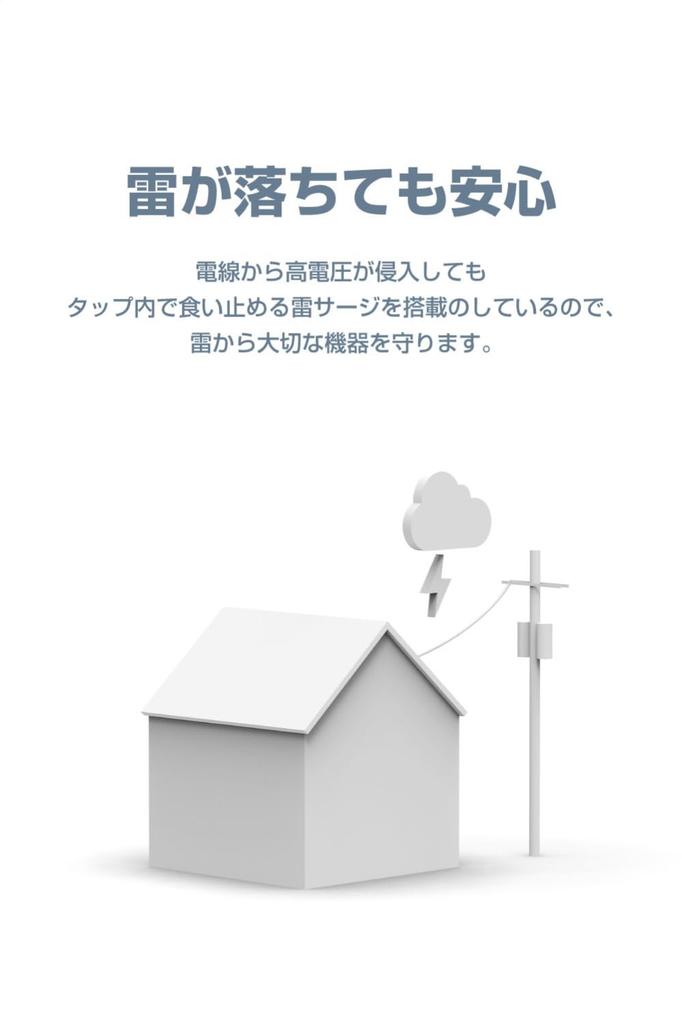 ELECOM ECT-3325BK VESA Compatible 2.5m 8-Outlet Power Strip, Compatible with TVs and Monitors, Lightning Guard, Polarity Compatible (N-Pole),