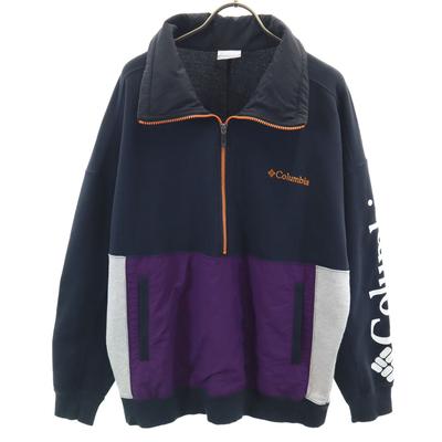 Long Sleeve Skunkspeare Half-Zip Sweat M Black Outdoors Men's Used
