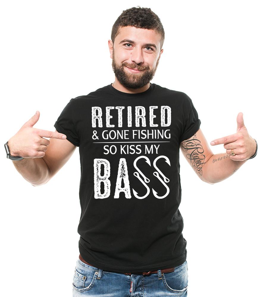 Fishing Tee Shirt Mens Funny Retirement Fishing Hobby Shirt Father s day Gift Unisex T-Shirt S