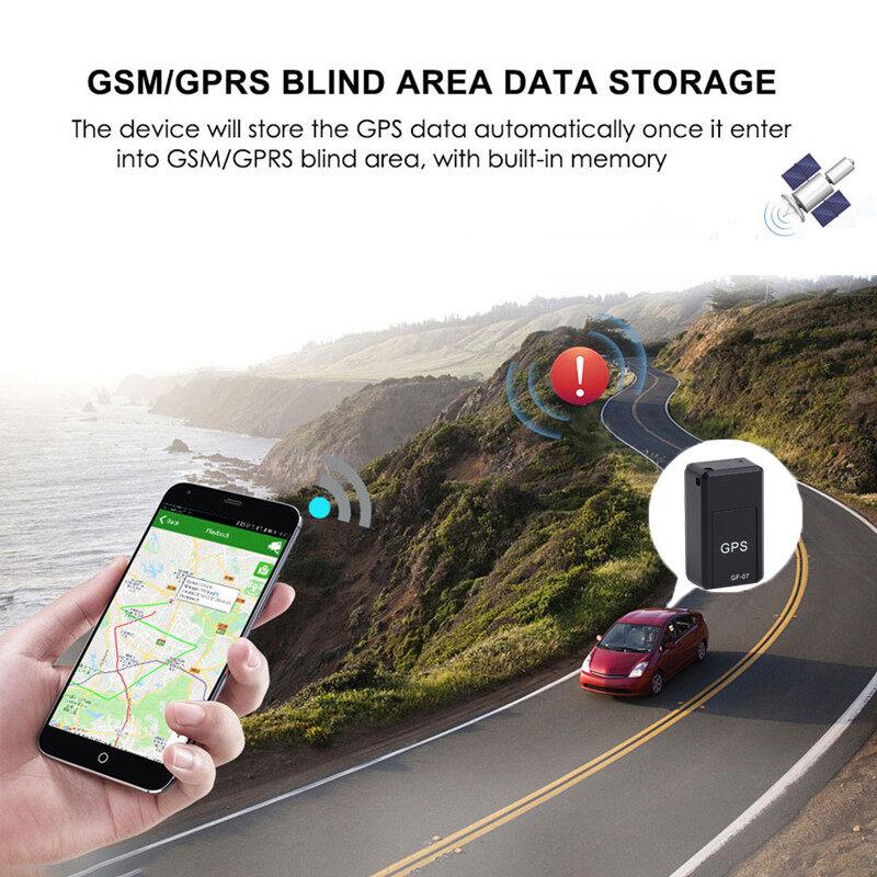 Mini GPS Tracker Car GPS Locator Anti-theft Tracker Car GPS Tracker Anti-Lost Tracking Device Voice Control GSM/ GPRS/GPS
