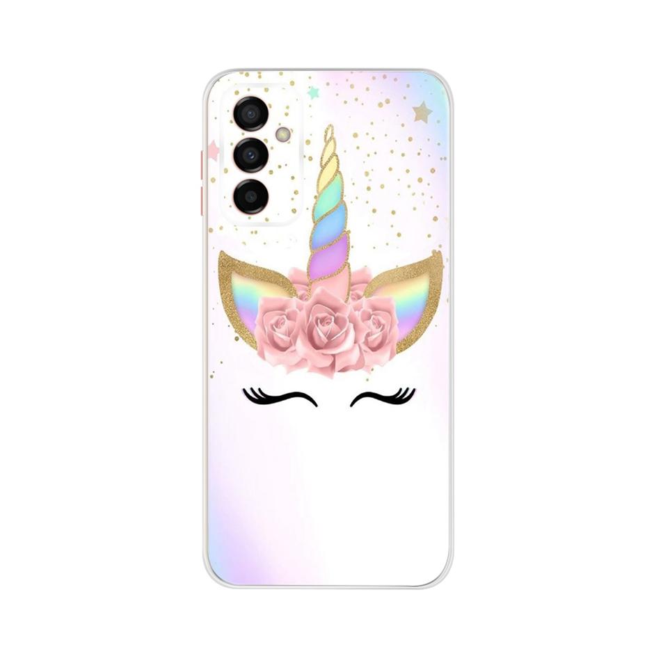 Měkké silikonové pouzdro pro telefon Samsung Galaxy M23 Nárazník Průhledný TPU zadní kryt pro Samsung M23 M 23 5G SM-M236B Fundas