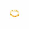 Korean Style Candy Color Finger Buckle Dopamine Geometric Forefinger Ring Solid Resin Ring  Gift