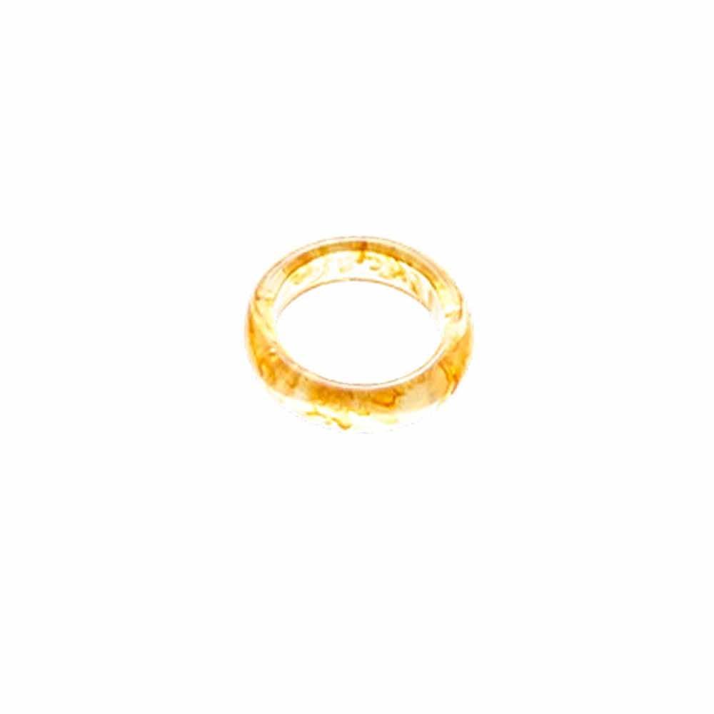 Korean Style Candy Color Finger Buckle Dopamine Geometric Forefinger Ring Solid Resin Ring  Gift