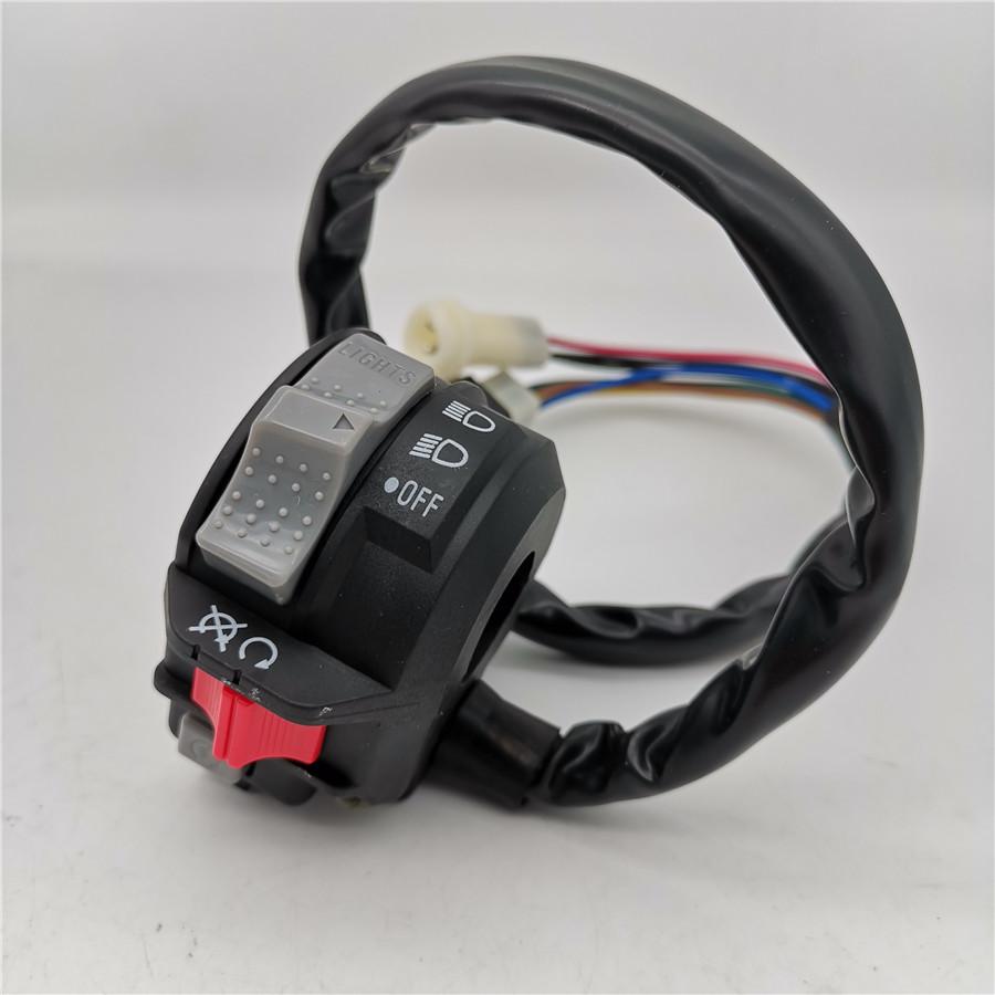 Handlebar Light Switch Hi/Low/On/Off For YAMAHA Moto 4 Warrior 350 YFM250 350