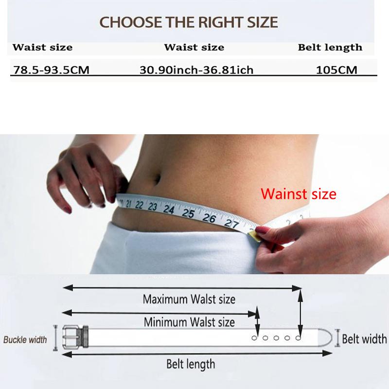 Women's Trousers Belt Ladies Fashion Leather Belts High Quality Alloy Buckle Best Matching Dress Jeans Belts for Lady DT190