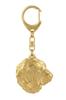 Spanish Mastiff, Mastín Español - Gilded Key Ring with Dog In Gift Box, Handbag Decoration, Luxury Accessory by Art-Dog Brand