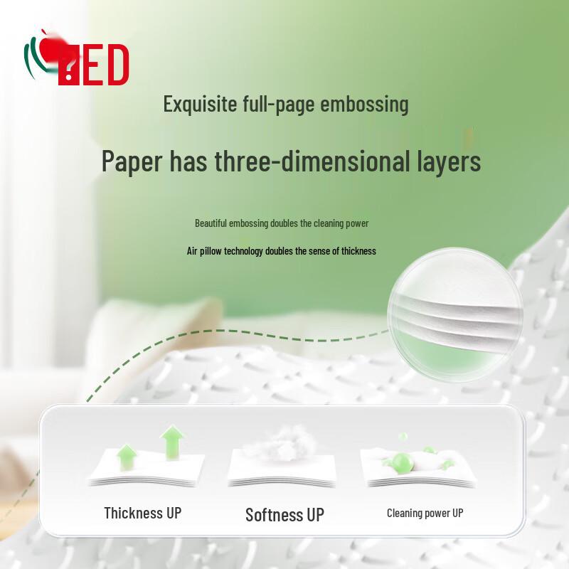 Heart Seal 4-Ply Hanging Facial Tissues