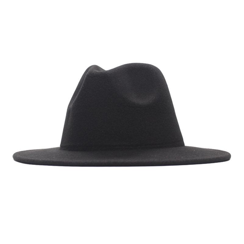 Hot-selling top hat, ethnic style cow head, western cowboy top hat, rolled brim, retro riding hat, woolen felt hat