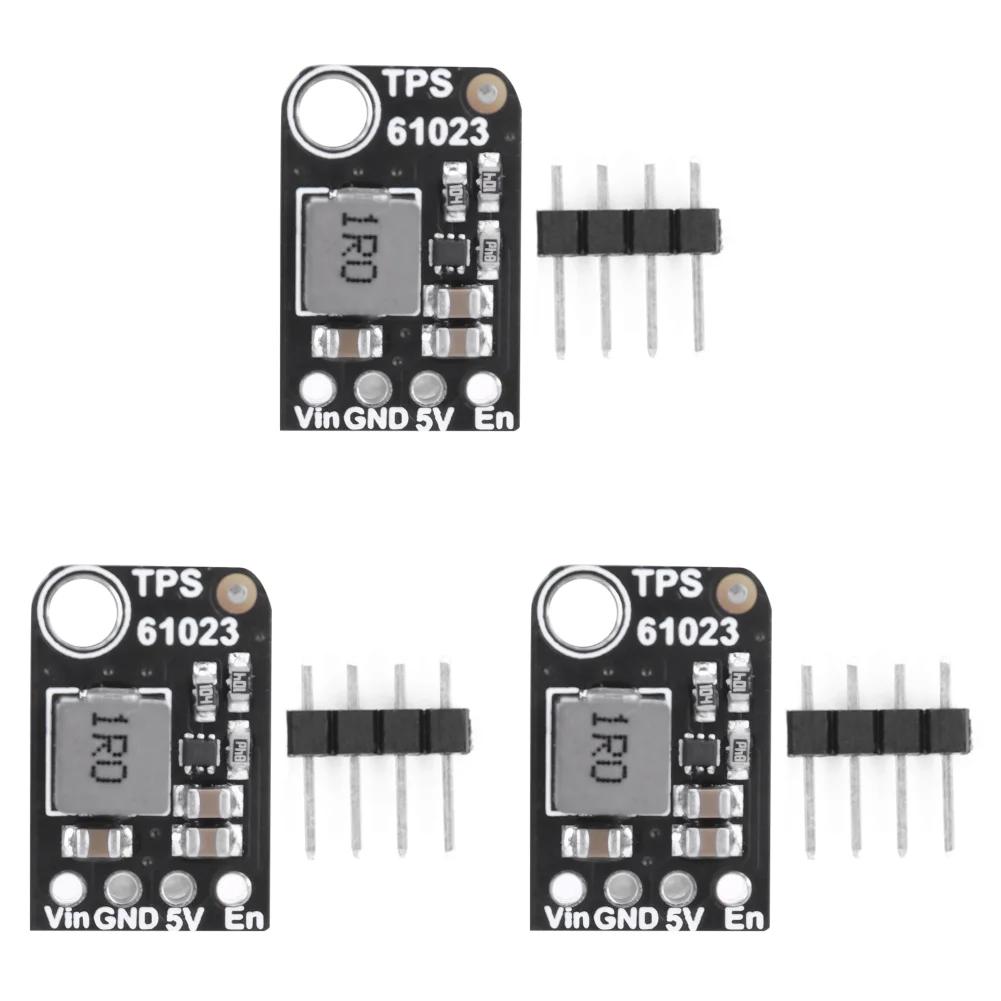 TPS61023 Mini Boost Module 5V 1A Boost Regulator Voltage Regulator Boost Module  Automatic PFM Operation Mode From 2-5VDC To 5V