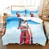 Game Overwatch Kiriko Heads Bedding Set Printed Single Comforter Quilt Bed Duvet Cover Pillow Case 3 Pieces Sets Kids Adult Size