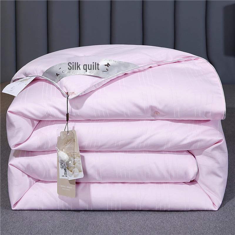 Handmade Mulberry Silk Quilt: All-Season Summer to Winter Comfort, Air Conditioning Quilt, Parent-Child Core, Wedding Gift