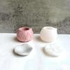 Storage Jar Silicone Molds for Epoxy Resin Blessing Bag Small Jar Pottery Plaster Mold Jewelry Storage Box Silicone Mold Craft