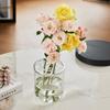 Creative Hydroponic Flower Vase Unbreakable Clear Cylinder Vase  Wedding Centerpieces