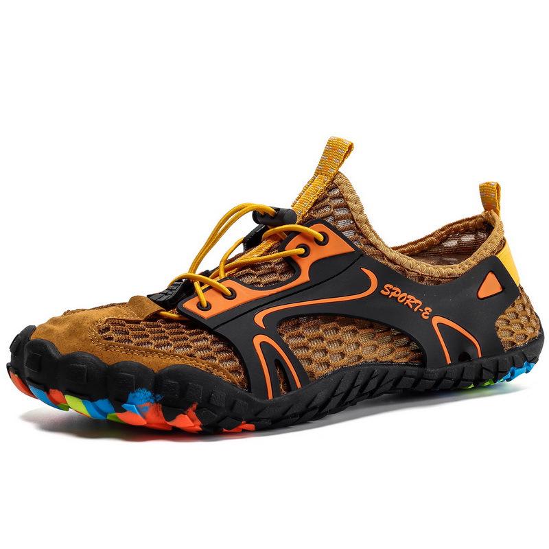 Unisex Breathable Lightweight Water Shoes for Outdoor Wading Fitness, Non-Slip Shock Absorption