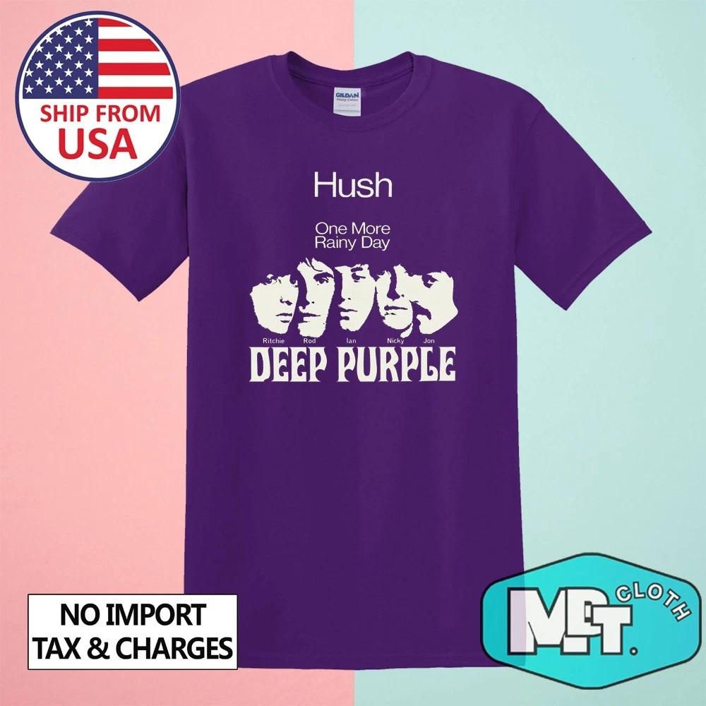 Deep Purple Hush Men s Purple Size S-5XL L