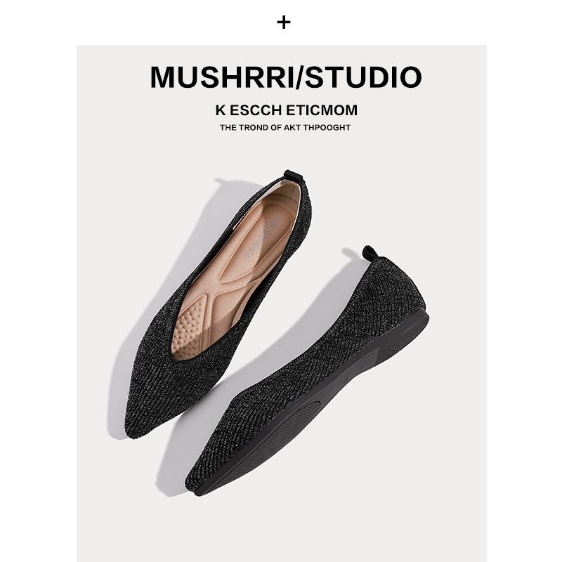 Внутренняя часть с заостренным носком и неглубоким горлом. Одиночные туфли. Женские — фото 7