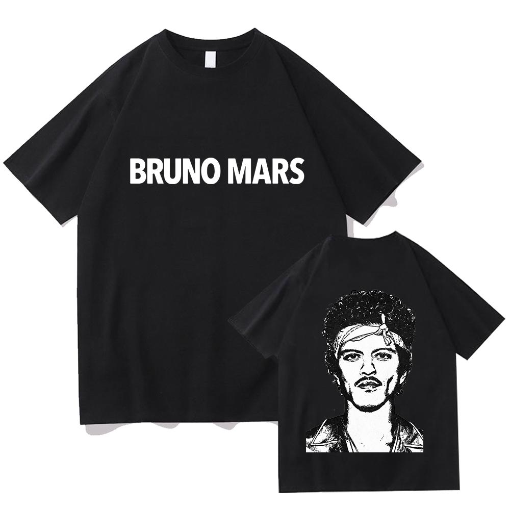 Bruno Mars The RoUnisextic Tour 2026 Tričko Krátký rukáv Bavlna Dámské Mám chuť na Trička Ležérní Volné Unisex Trička Vrcholy Trička