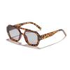 Retro Classic and Personalized Sunglasses, European and American Double-beam Irregular Sunglasses