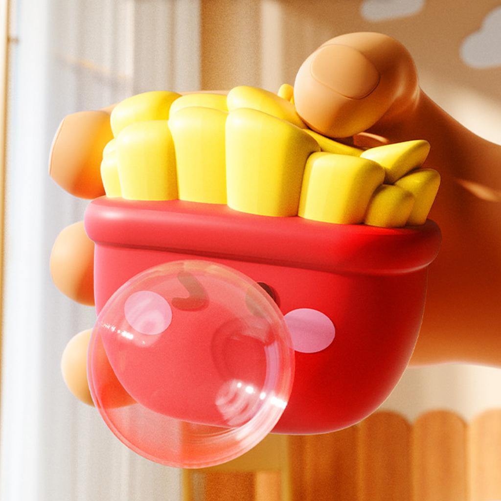 Cartoon Toys Toys Cute Food Series Spitting Bubbles Squeeze Stress-relieving Anxiety Stress Relief Fidget Sensory For Adults