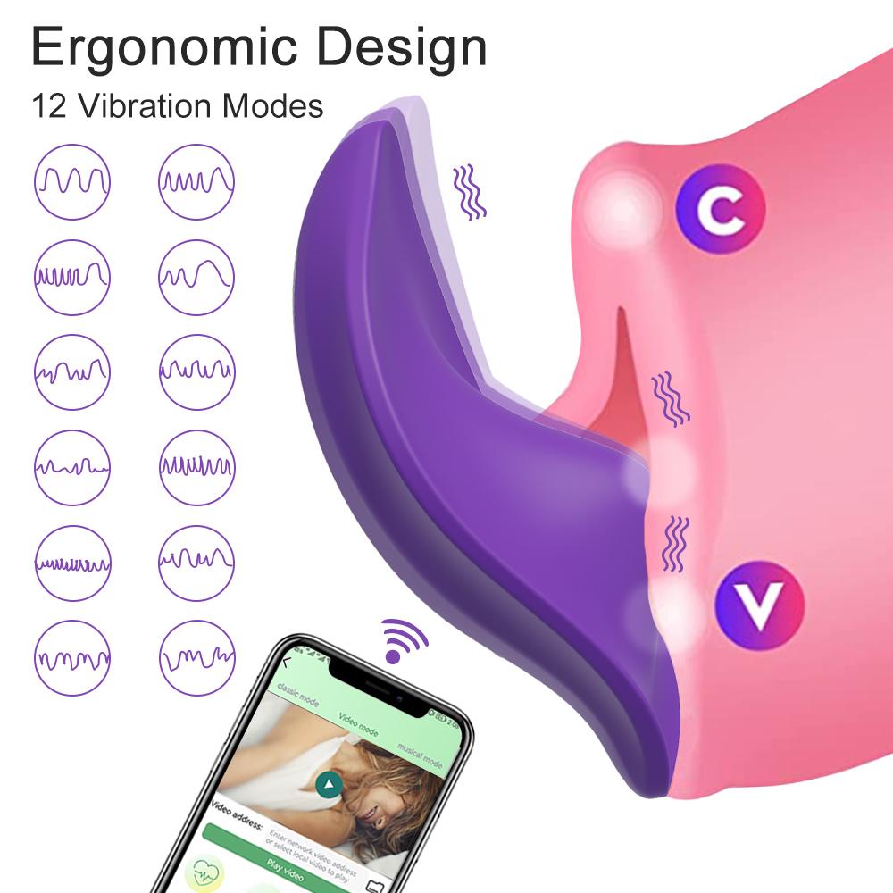 Woman Wireless Remote Control Vibrator Female Wearable Invisible Vibrating Egg Clitoris Stimulator Erotic Sex Toys