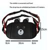 Portable Car Rear Seat Foot Hammock – Adjustable Hanging Footrest For Travel, Office & Car Interior Comfort