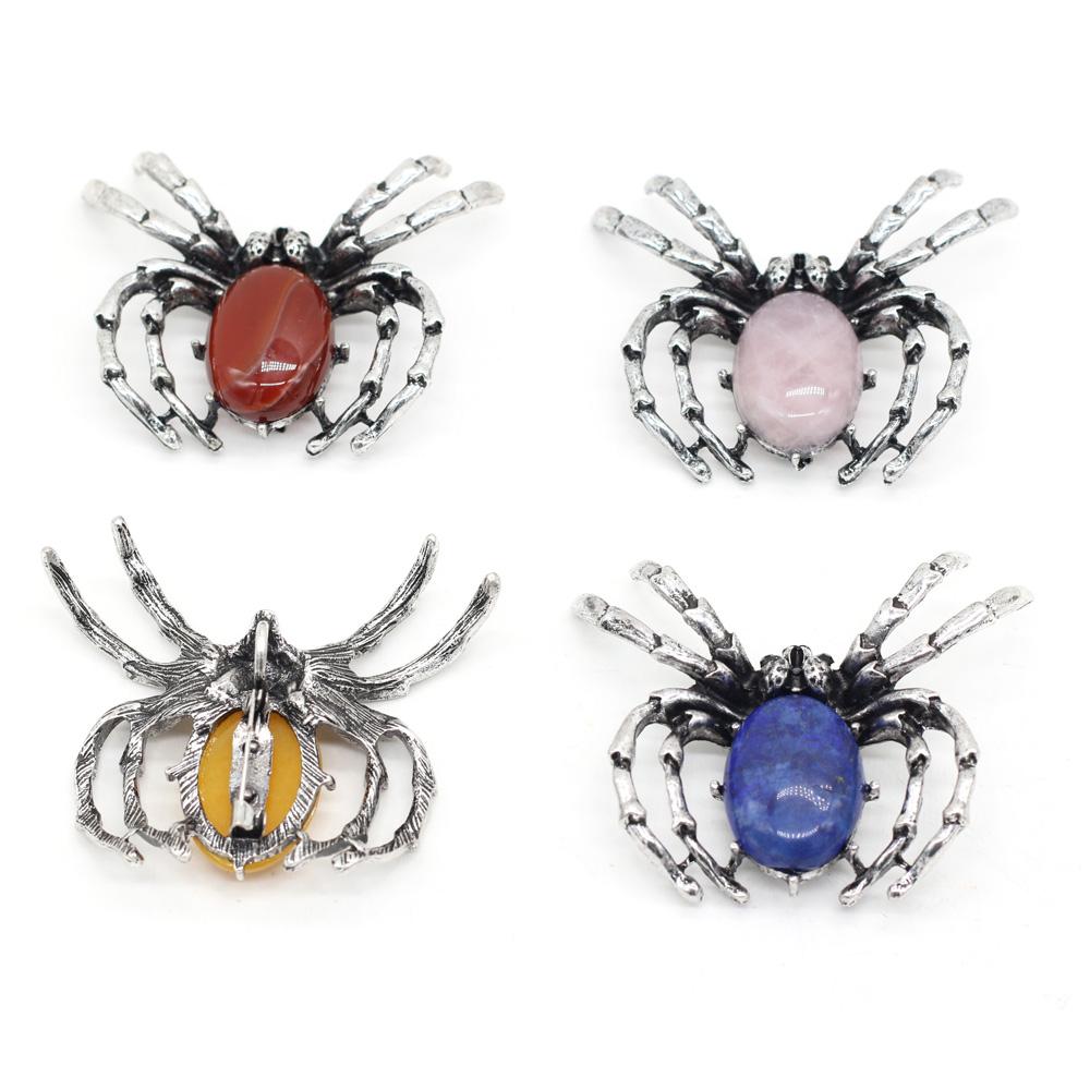 Подвеска-паук из натурального камня — фото 6