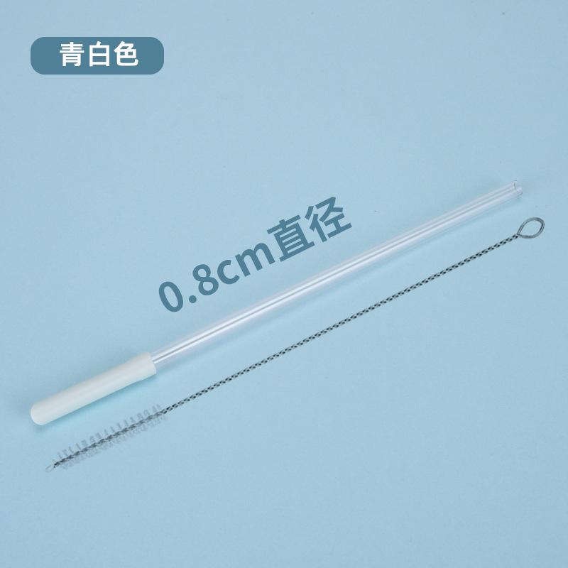 0.8Cmtritan Telescopic Straw Multi-Color Optional Set Milk Tea Beverage Reusable Water Cup Straw