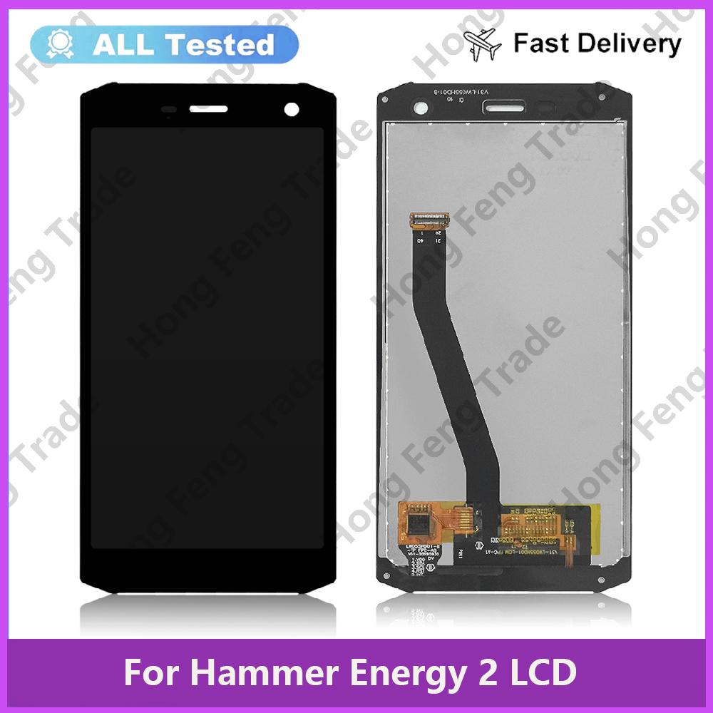 

LCD Screen and Digitizer Full Assembly For myPhone Hammer Energy 2