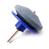 4Pcs Portable Lawn Mower Sharpener Garden Tool Electric Drill Bit Sharpener Multifunctional Stone Maintenance