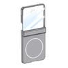 Phone Case for Samsung Z Flip 7 Magnetic Hinge Protection Protective Case with Built-In Screen Protector Wireless Charging Case