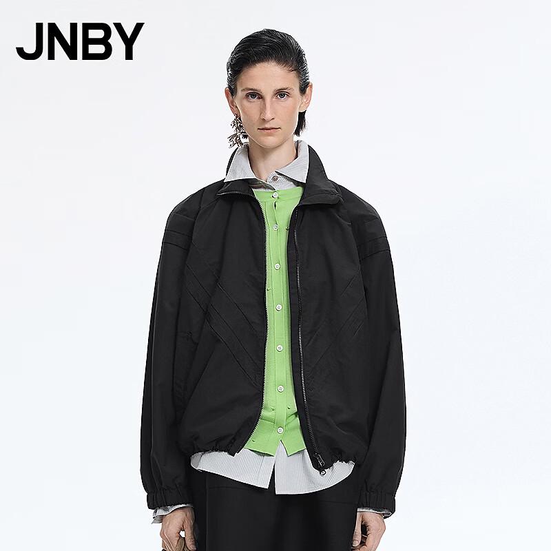 

JNBY 2026 Spring Loose Fit Stand-Up Collar Jacket