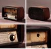 Vintage European Nostalgic Resin Radio Ornament – Retro Gift Craft