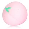 Peach Squeeze Ball Elastic Relieve Anxiety Fruit Stress Ball Toy for Women Men Kids Pink