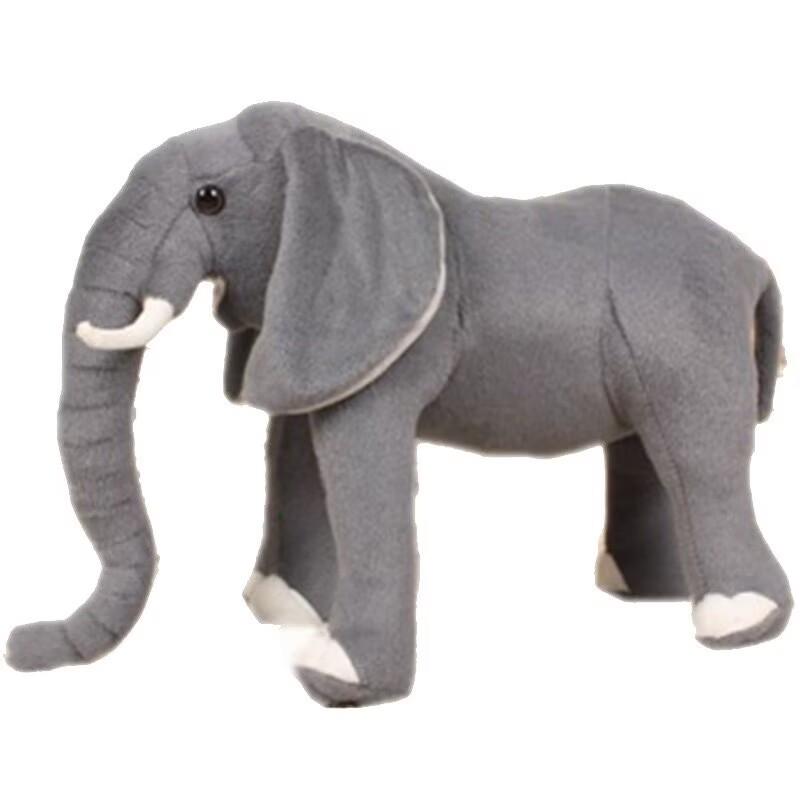 Adorable Elephant Plush Toy - Long-Nose Standing Doll & Photography Prop