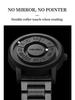 FOXBOX/Lige Magnetic Levitation Men's Watch - Black Tech Creative Concept.