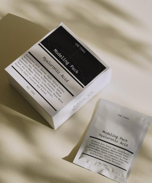 One Thing Hyaluronic Acid Modeling Pack (Moisture & Soothing, 7 Treatments) none