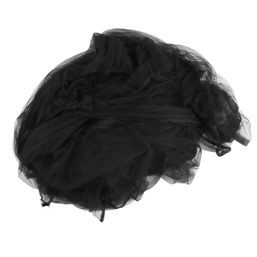 Bug Bed Net Black Light Weight Bed Net Exquisite 4 Corners Bed Canopy Net for Indoors Outdoors