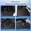 Waterproof TPE Car Mats for Leapmotor C01: Foot Pads & Rear Trunk Mat
