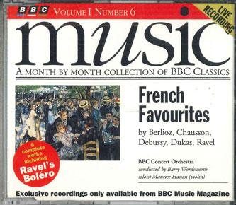 

CD BBC CONCERT ORCHESTRA BARRY WORDSW Berlioz Chausson Debussy Duka BBCMM106 BBC MUSIC MAGAZ 1993 UK Classical Used
