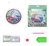 Diamond Mosaic Flamingo 20X20 - DIY Handicraft Kit With Accessories
