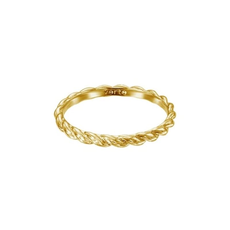 green [925 silver] Five.silver.212 / ring end (gold)