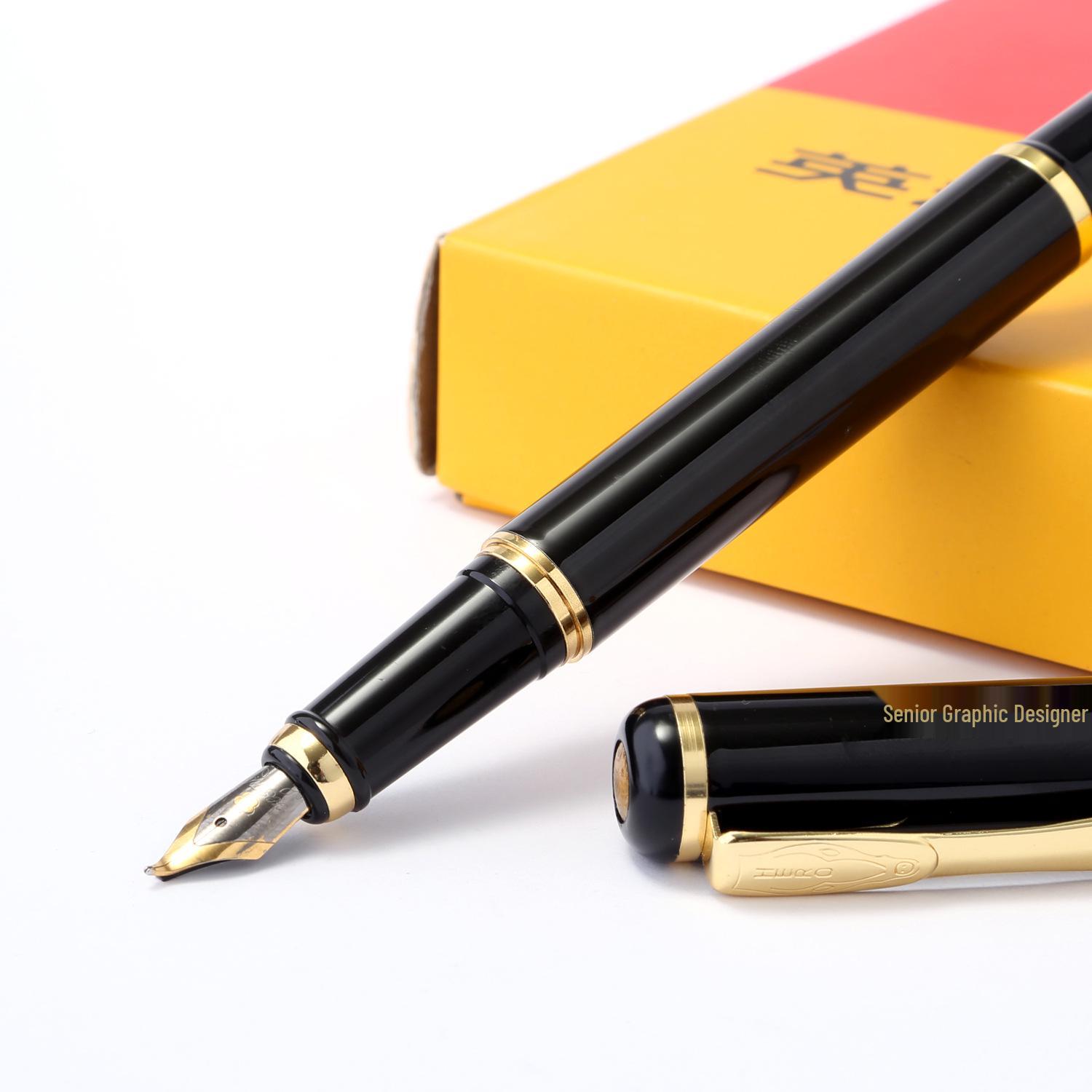 

HERO 9076 Luxury Business Pen - Genuine Thick Barrel 0.5mm