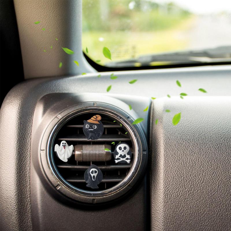 Halloween Lufterfrischer Auto Clips 6 Stück Innendekoration Für Autos Auto Lufterfrischer Lüftungsschlitz Clips Cooler Auto Duft Lüftungsschlitz Clip Niedlich