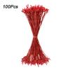 100PCS Gold Metallic Drawstring Ropes Sturdy Snap Closure Party Bullet Tip Festive Christmas DIY 20cm Xmas 20cm