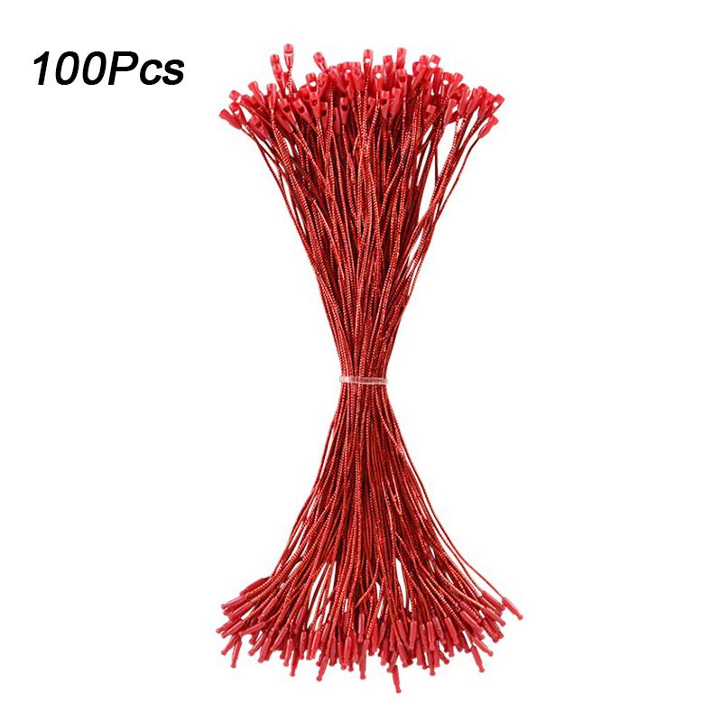100PCS Gold Metallic Drawstring Ropes Sturdy Snap Closure Party Bullet Tip Festive Christmas DIY 20cm Xmas 20cm