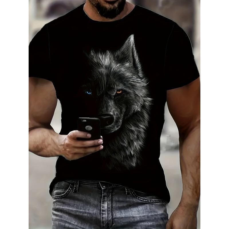 

European sizes Men S Graphic T-Shirt - Round Neck, Fit, Long-Lasting Stretch, Perfect for Athletic And Casual Use 4XL чорний