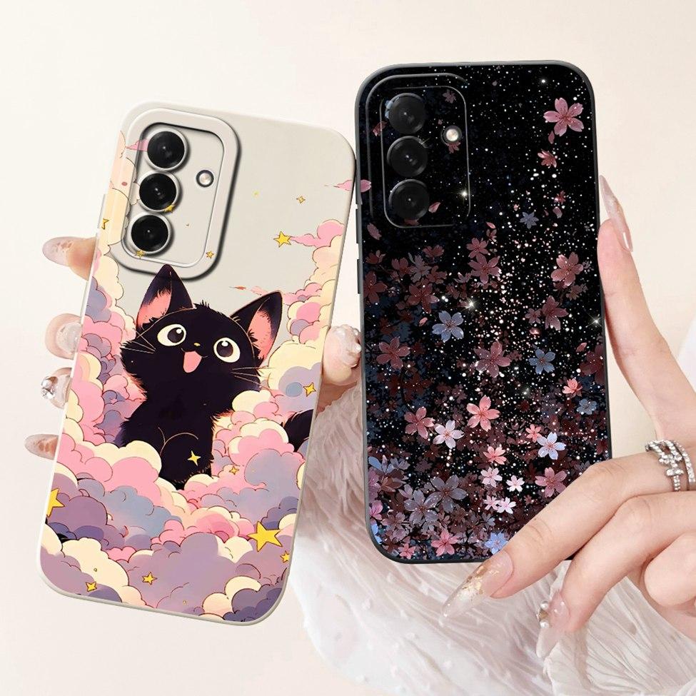 For Samsung A56 5G Case A566B Luxury Fashion Flowers Kawaii Cute Shockproof Phone Case For Samsung Galaxy A56 5G Cover SM-A5660