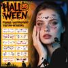 Halloween Colorful Makeup Face Stickers Halloween Holiday Party Show Temporary Face Stickers