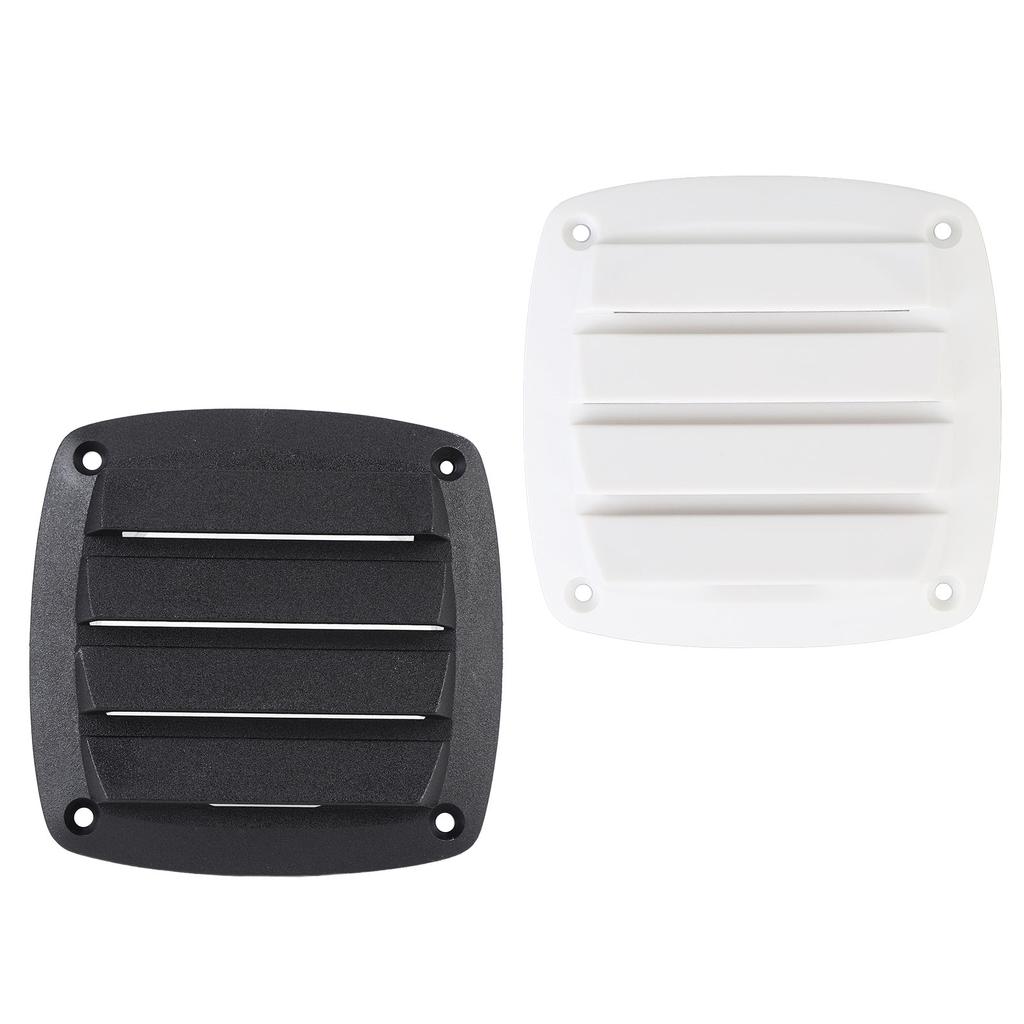 4inch RV Air Vent Louver Plastic Weather Resistant Optimal Airflow Boat Ventilation Outlet Grille Lo